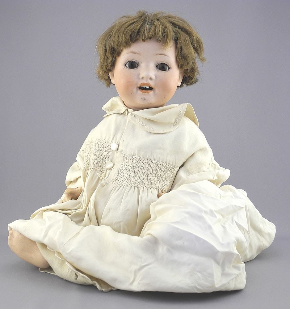 Heubach Koppelsdorf 300.3 Porcelain Doll with Composition Body, Appr. 17 1/2"h. (1 of 3)