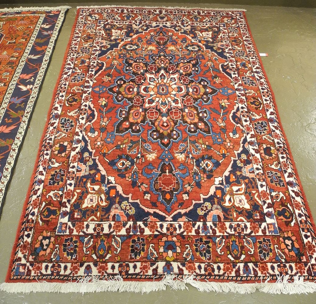 Hand Knotted Persian Rug, Approx. 5'3" x 8'8". (1 of 3)