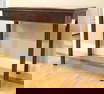 Gerogian Mahogany Fold Over Card Table, 32 x 32" (open), 29"h.