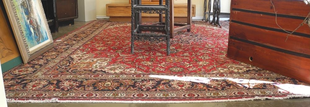 Tabriz Carpet Approximately 8'2" x 11'6". (1 of 5)