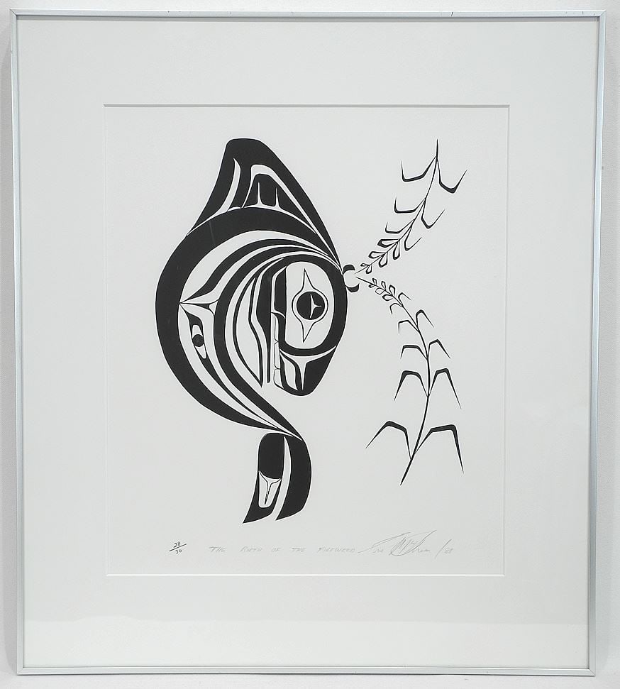 Serigraph signed Ken Mowatt/88, 13 1/2 x 11 1/2", "...Birth of Fireweed" #28/30. (1 of 3)