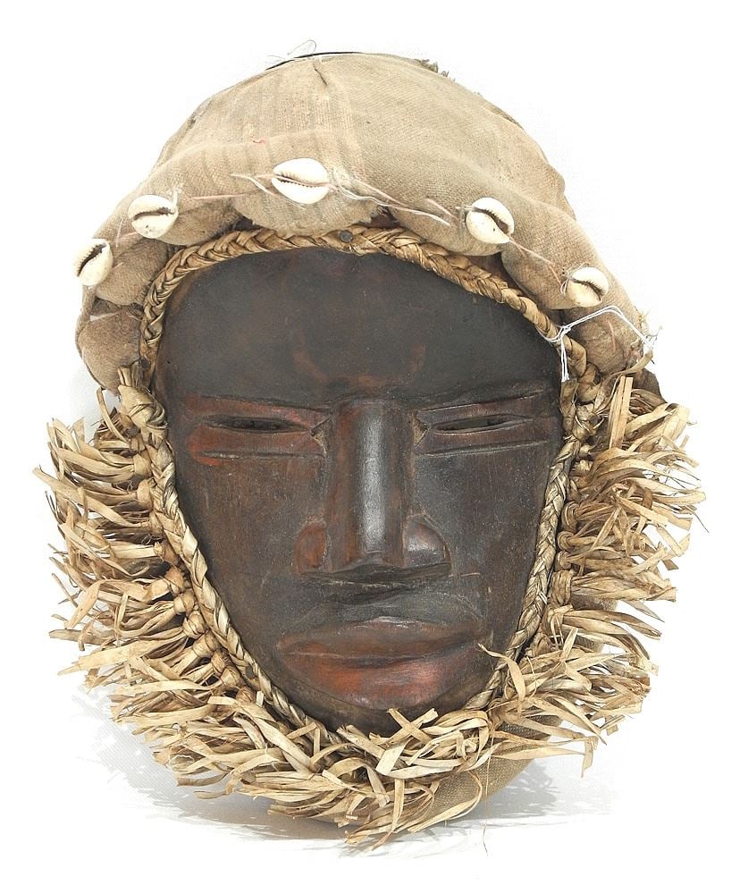 Dan-Style African Mask, 11 1/2"h. (1 of 4)
