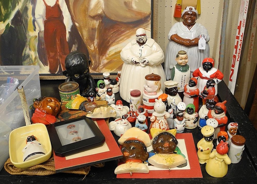 Collection of Black Memorabilia: Salts & Peppers/Cookie Jars/ (1 of 1)