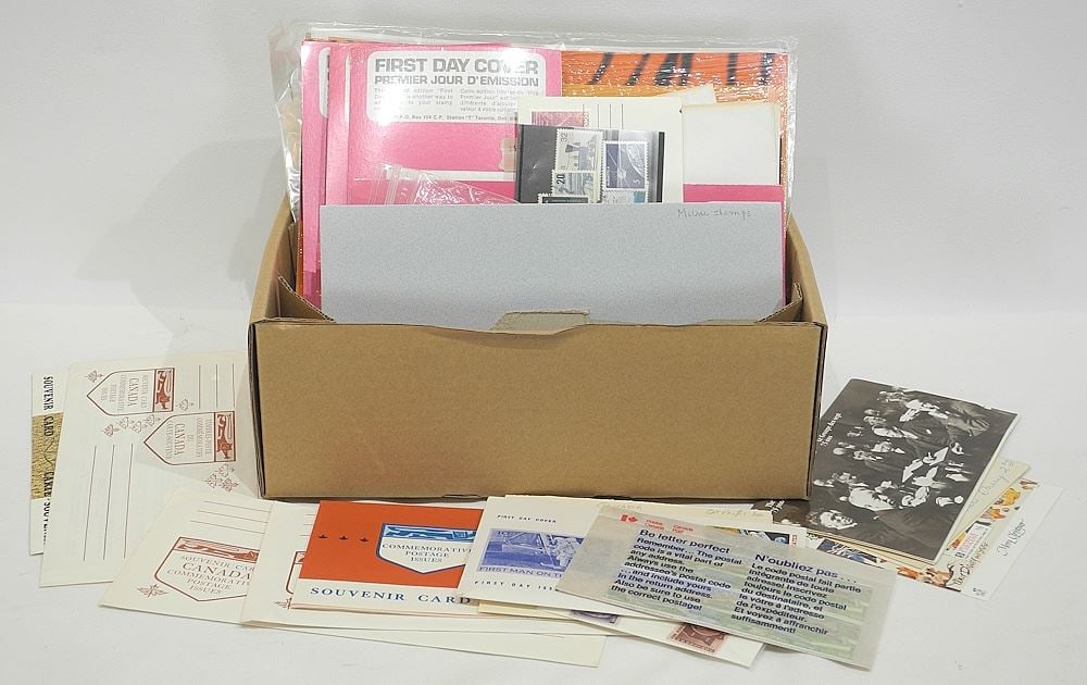 Stamp Collection: First Day Covers/ Commemorative. (1 of 2)