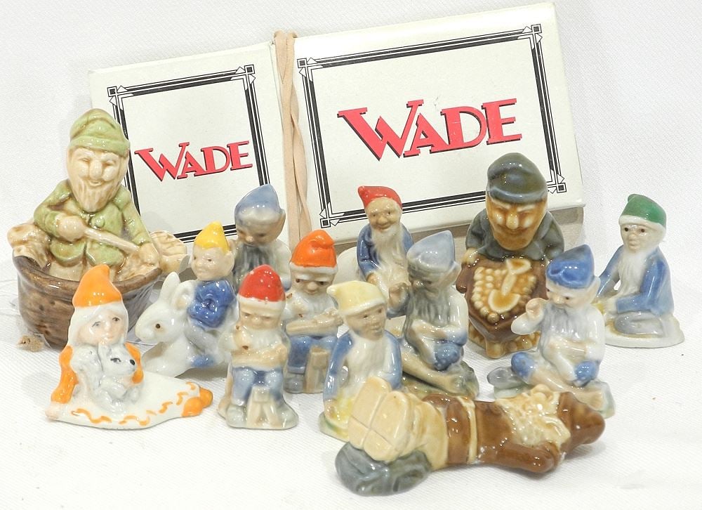 Collection of Wade "Leprechaun" Figures With 4 Original Boxes. (1 of 1)