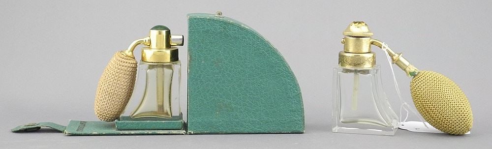 Two DeVilbiss Atomizer with Original Case, 2 5/8"h. (1 of 4)