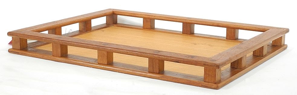 Dansk International Designs Teak Tray, Design: Quistgaard, 18"w. (1 of 5)