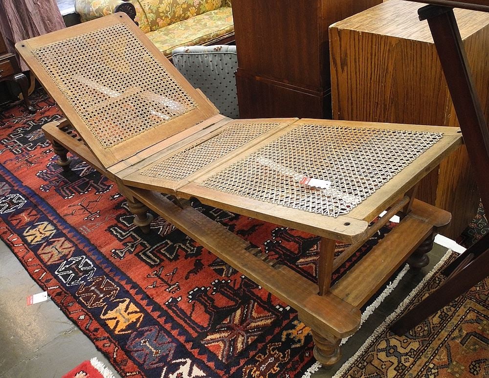 West Indian Berbice Chair, signed J.Carter North's Patent.: West Indian Berbice Chair, signed J.Carter North's Patent.