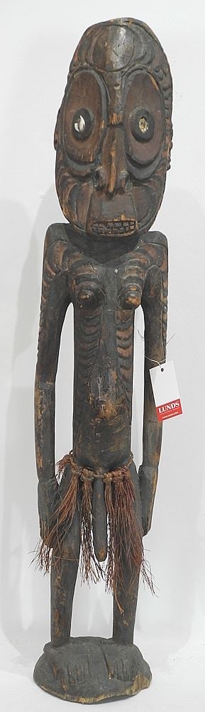 Papua New Guinea Ancestor Figure, 33"h. (1 of 3)