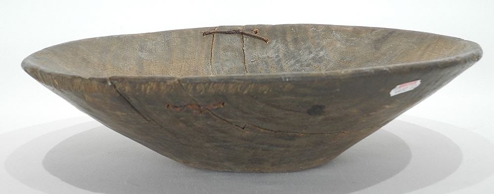 Tibetan Monk's Alms Bowl, 3 1/2 x 13 1/8" Diameter.: Tibetan Monk's Alms Bowl, 3 1/2 x 13 1/8" Diameter.