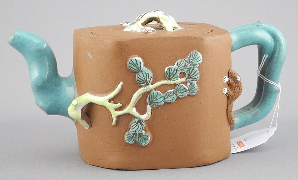 Japanese Banko Ware Teapot. (1 of 4)