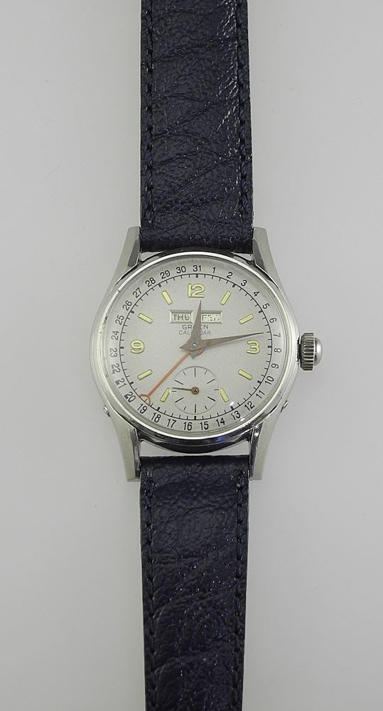 Gruen Calendar Men's Watch (mid- size). (1 of 3)