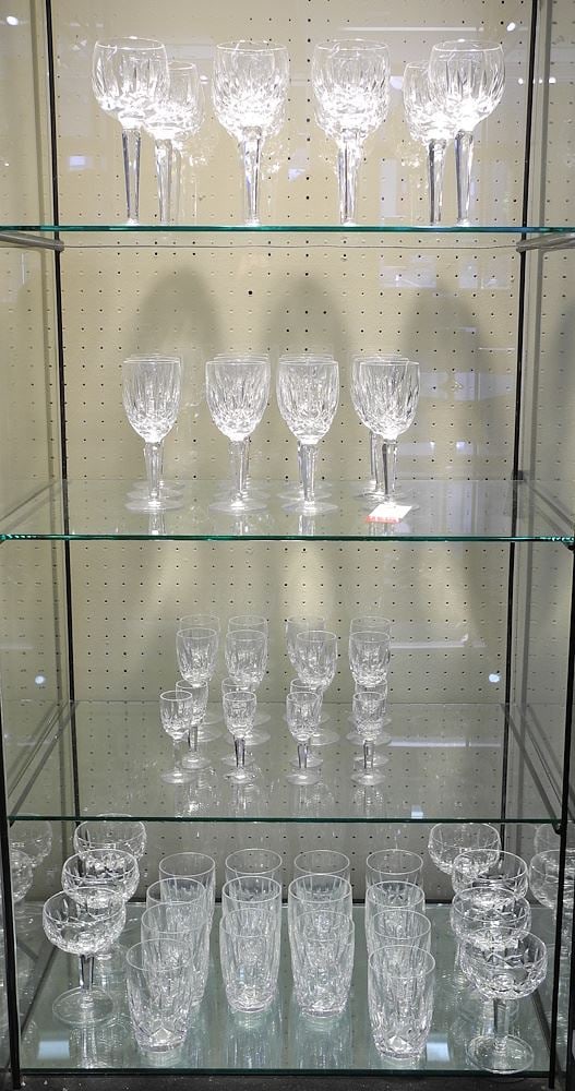 Collection of Waterford Lismore Stemware. (1 of 4)