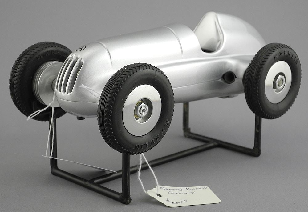 Manfred Pfefferle Mercedes Model Racer, 8". (1 of 5)