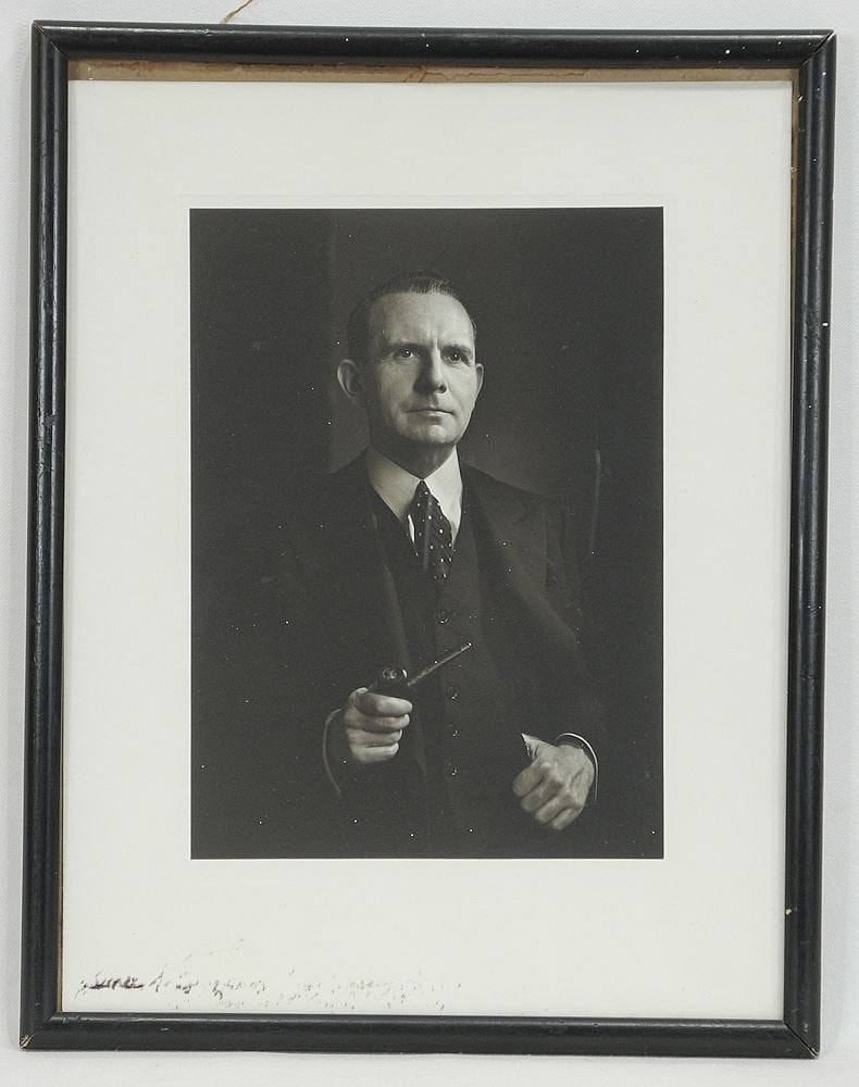 Karsh Photograph: James S. Duncan President Massey Harris, 13 1/4 x 10 1/4", Karsh, Ottawa...: Karsh Photograph: James S. Duncan President Massey Harris, 13 1/4 x 10 1/4", Karsh, Ottawa...