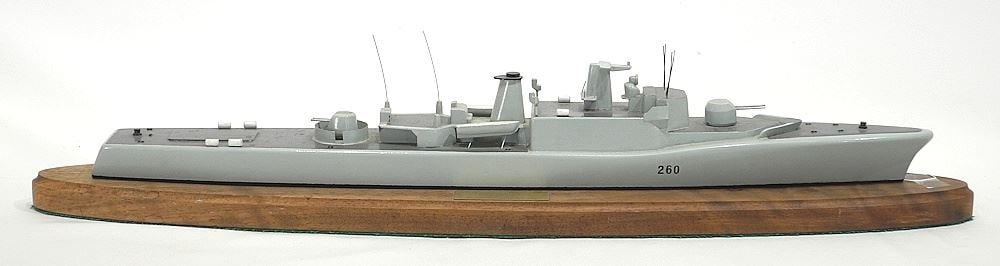 Model Ship made for Mr. V.N.Booth, 25 1/2" stand.: Model Ship made for Mr. V.N.Booth, 25 1/2" stand.