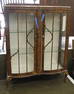 Canadian Walnut Cabinet C.1930's, 48 1/2"h.