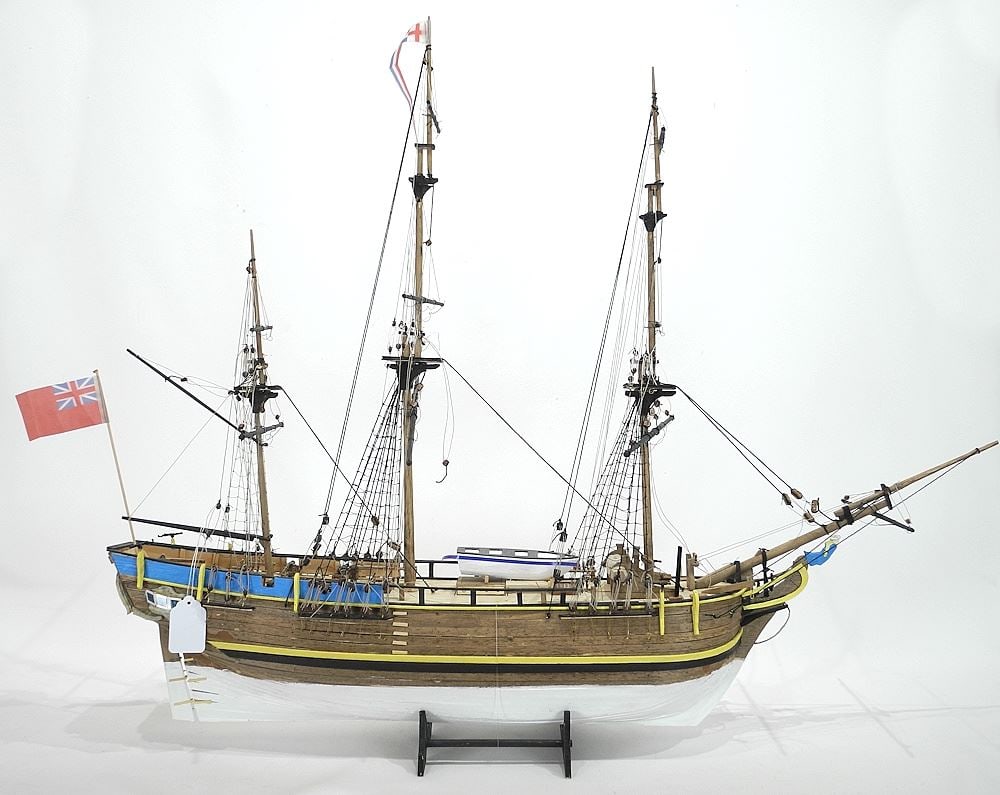 Ships Model: "Bounty", 30"L.: Ships Model: "Bounty", 30"L.