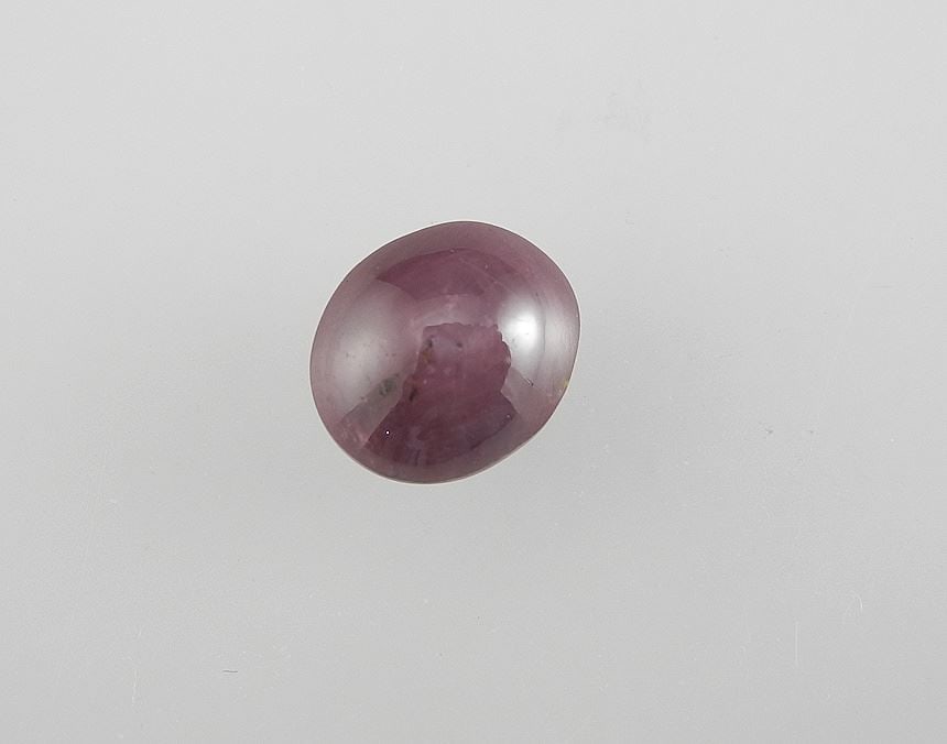 5.8ct Certified Untreated Star Ruby Gemstone (appraisal $11,600). (1 of 3)