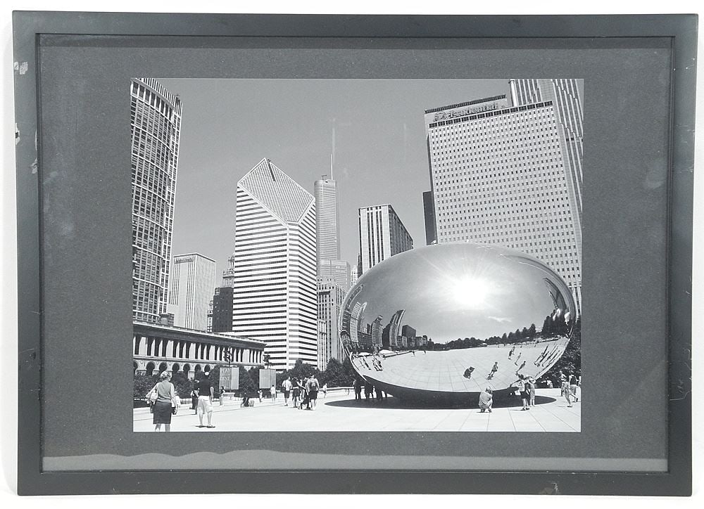 Photographic Print, 11 x 14", Anish Kapoor Cloud Gate Chicago. (1 of 2)
