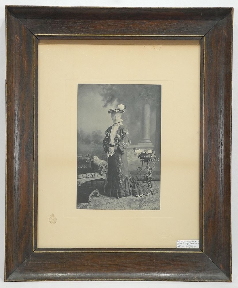 G&R Lavis Photograph "Barbara (Dunlop) Martin B.1862, 10 7/8 x 7 1/8". (1 of 3)