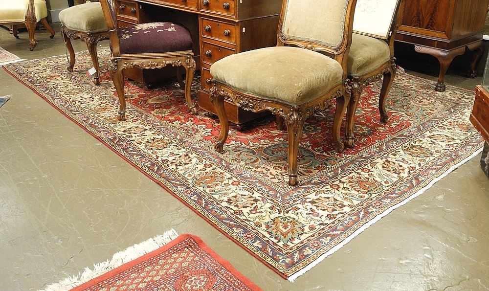 Hand Knotted Tabriz Carpet Approximately 7'6" x 11'1". #524 (1 of 4)