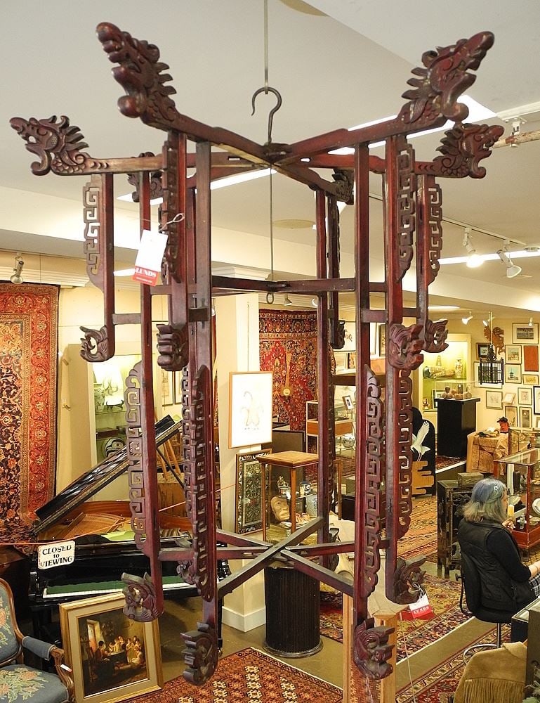 Chinese Twelve Panel Lantern, 36"h. (1 of 1)