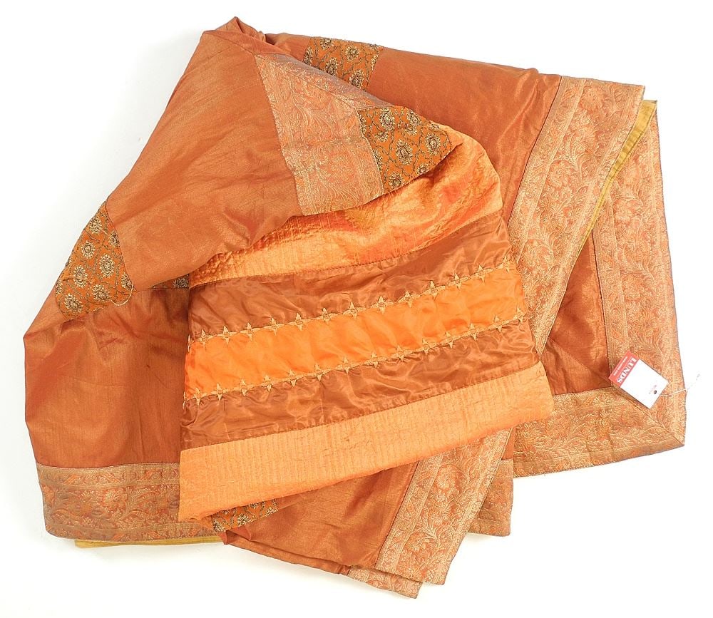 South Asian Textile Throw, 8'6" x 7'1". (1 of 3)