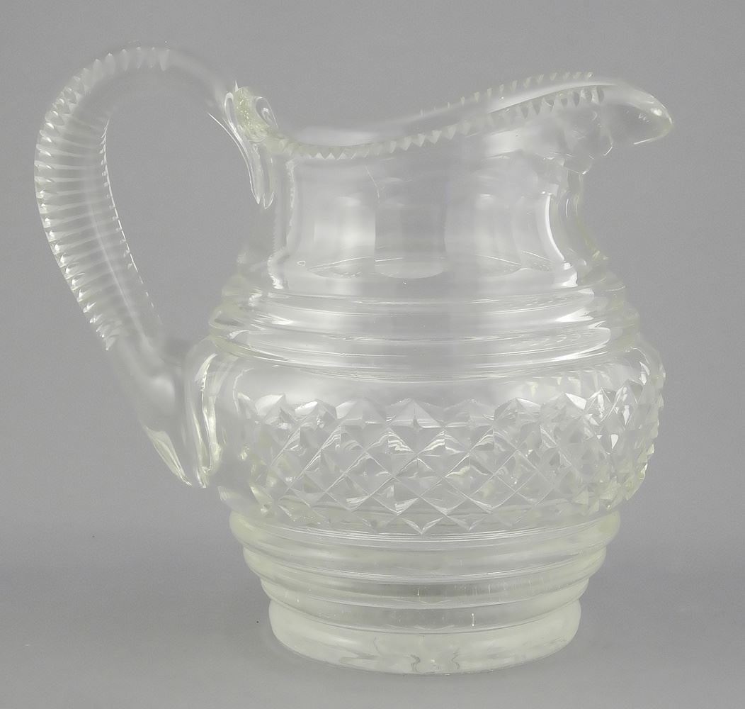 Waterford Crystal Pitcher C.1825, 6 1/4"h. (1 of 4)