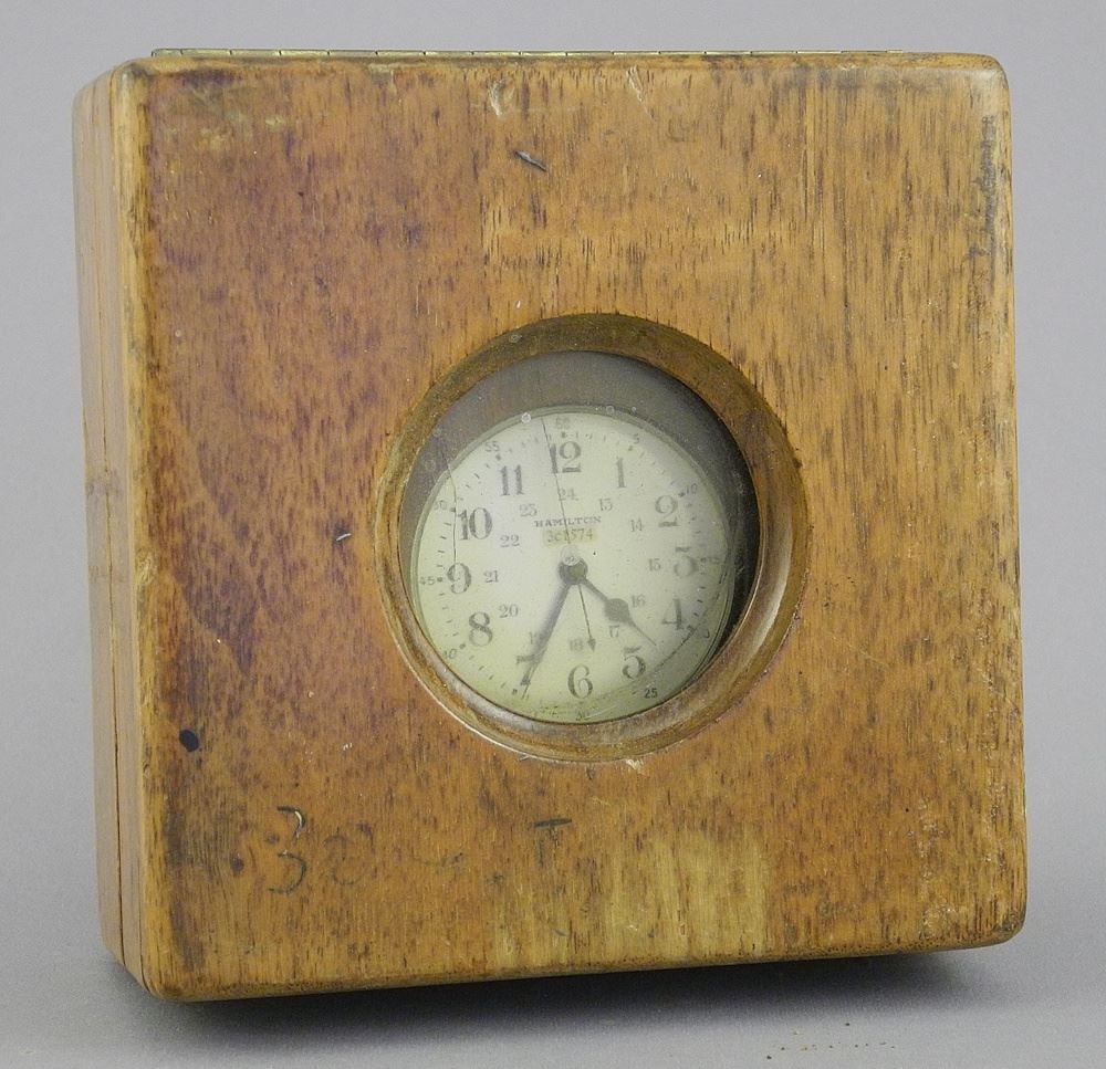 Hamilton Chronometer Pocket Watch in Case #3C-1574/46. (1 of 7)