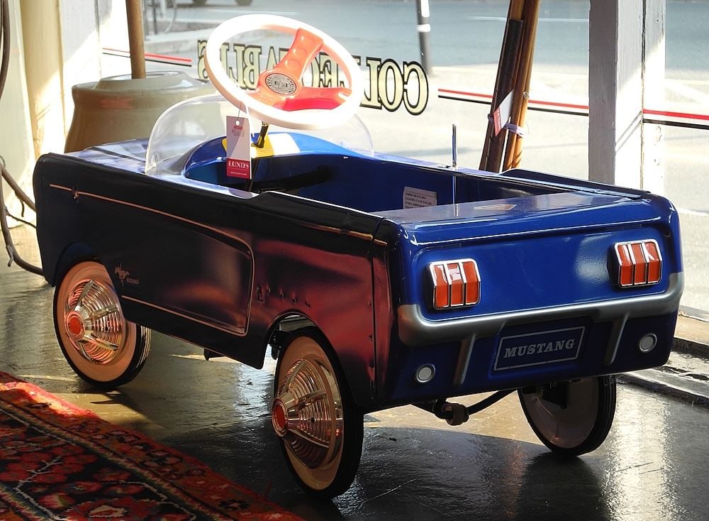 Junior Toy Division Ford Licensed Product Mustang Pedal Car, 39"L. (1 of 4)