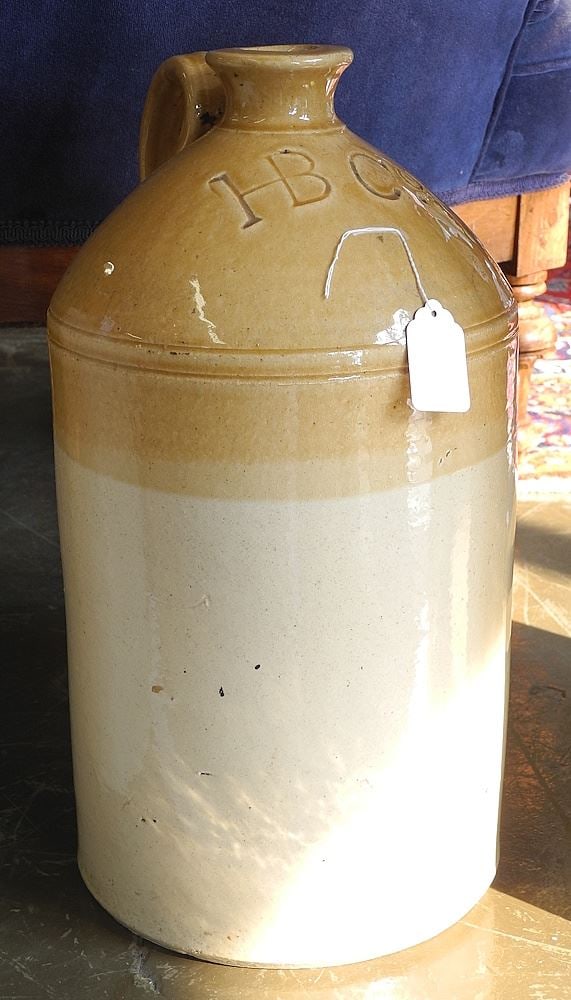 Hudson's Bay Co. 2 Gallon Stoneware Jug, 16"h. (1 of 4)