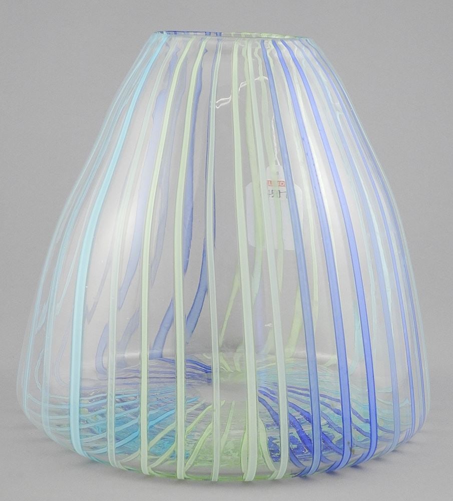 Murano Glass Vase, 6 7/8"h.: Murano Glass Vase, 6 7/8"h.