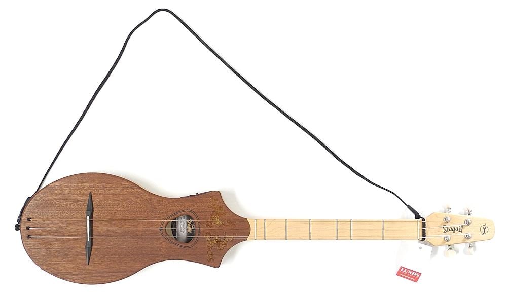 Seagull Merlin Mahogany SG Dulcimer Guitar M4 042517000508.: Seagull Merlin Mahogany SG Dulcimer Guitar M4 042517000508.