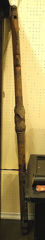 Ethnic Withers Wood Oxen Yoke for Double Ox, 5 1/2'L.: Ethnic Withers Wood Oxen Yoke for Double Ox, 5 1/2'L.