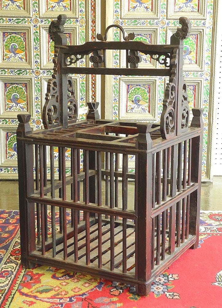 Chinese Birdcage, 29 1/4"h. (1 of 3)