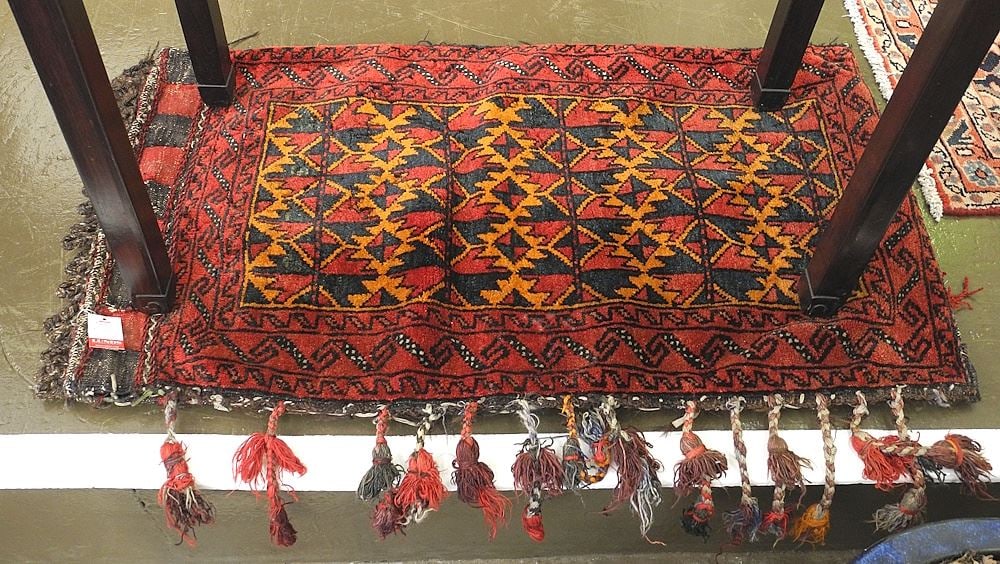 Afghan Saddle Bag, Approximately 44" L. (1 of 2)