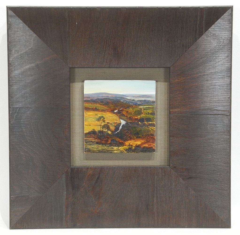 Oil on Board signed Chris Flodberg 2003 Verso, 4 x 4", "...From Forbidden Subjects". (17): Oil on Board signed Chris Flodberg 2003 Verso, 4 x 4", "...From Forbidden Subjects". (17)