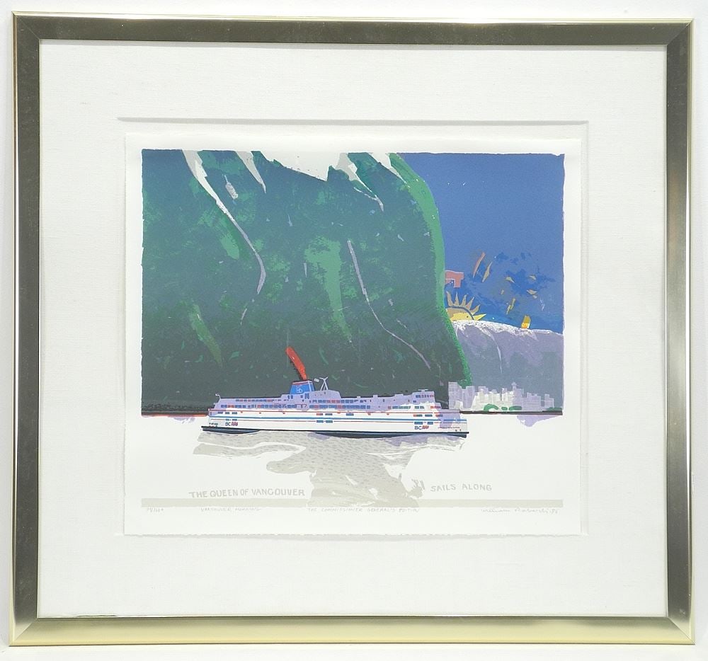 Two Prints: Gordon Smith & William Roberts, 1986, "Pacific Sands" & "Vancouver Morning" #78/10 (1 of 9)