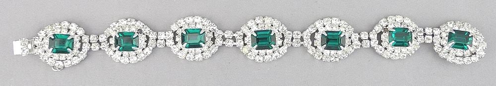 Kramer of New York Costume Bracelet, 7 1/2"L. (1 of 3)