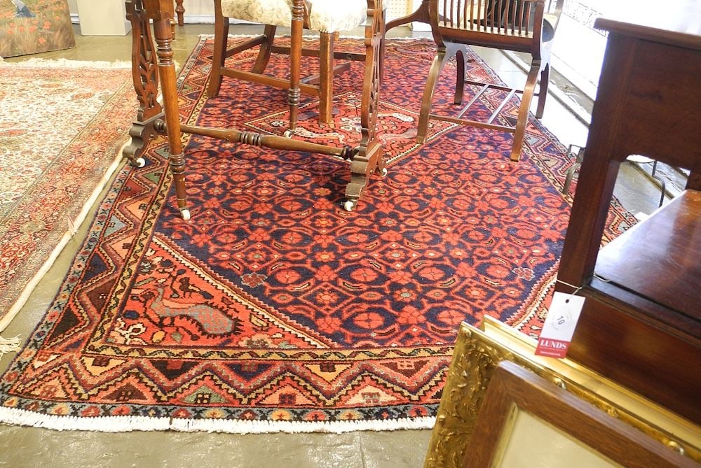 Kurdish Rug Approximately 5'2" x 10'6". (1).