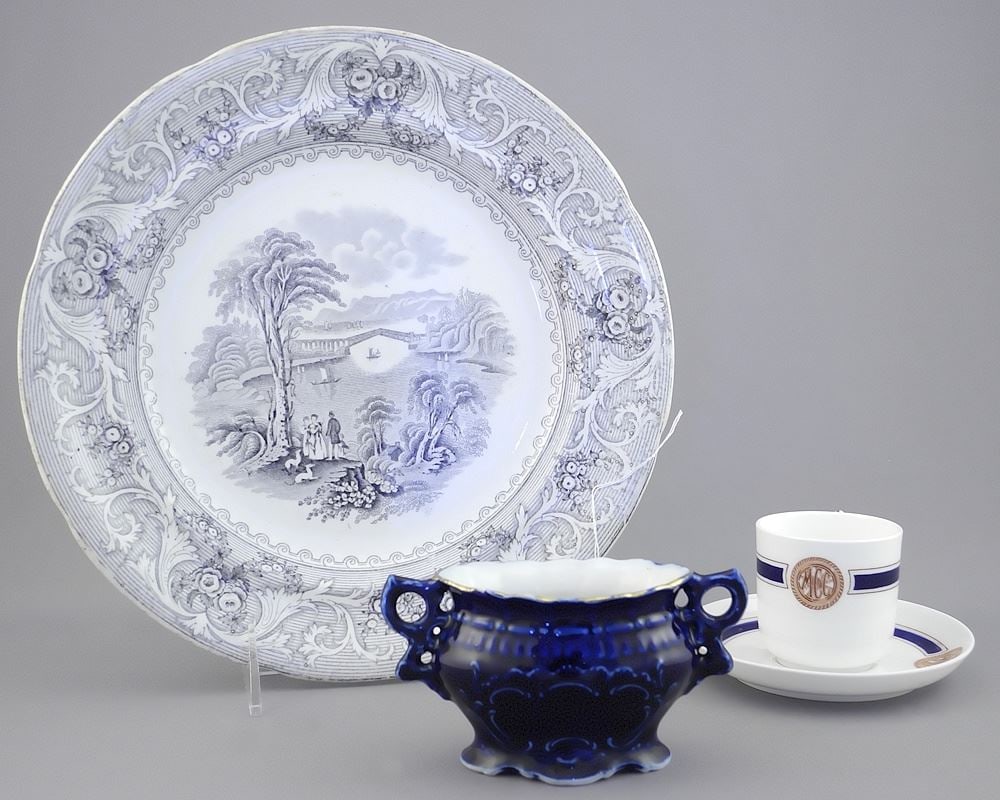Collection of Canadiana China & Pottery Dishes, Montreal, Moncton & Chaudeire.: Collection of Canadiana China & Pottery Dishes, Montreal, Moncton & Chaudeire.