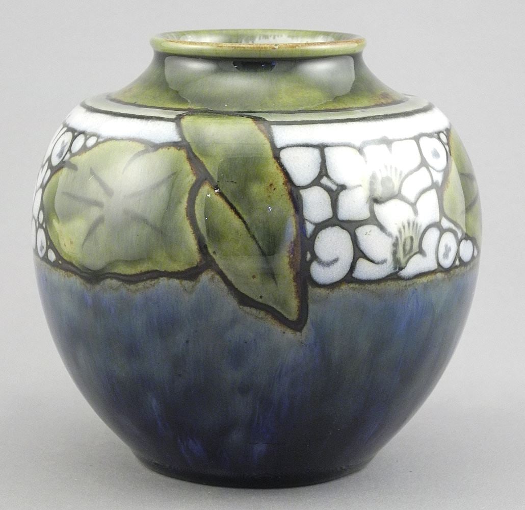 Royal Doulton Vase Impressed FJ (Florrie Jones) 1796, 5 3/8"h. (1 of 4)