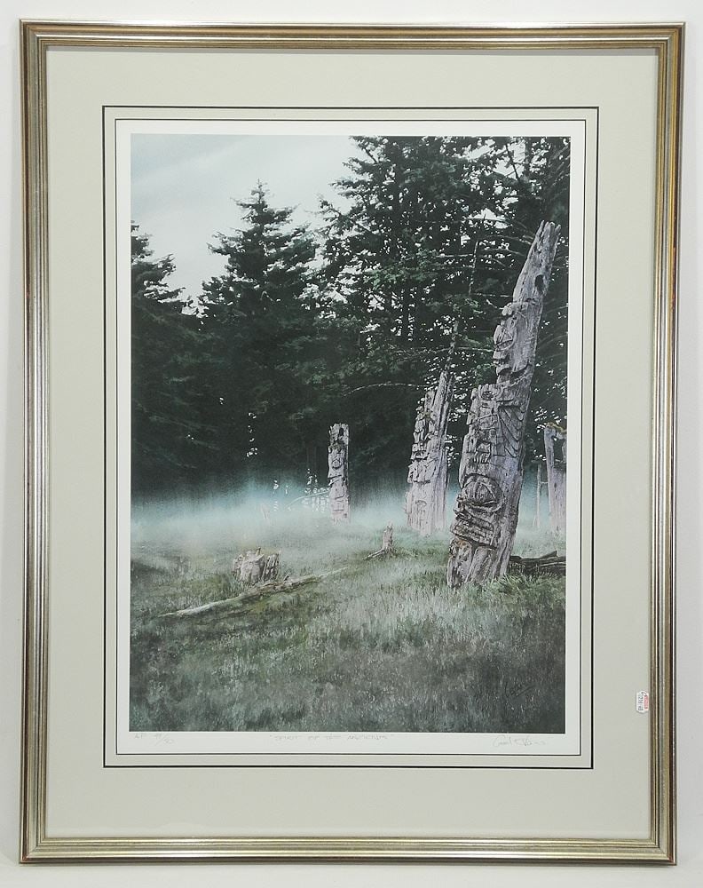 LEP signed Carol Evans, 24 1/2 x 18" , "Spirit of the Ancients" AP 49/50.: LEP signed Carol Evans, 24 1/2 x 18" , "Spirit of the Ancients" AP 49/50.
