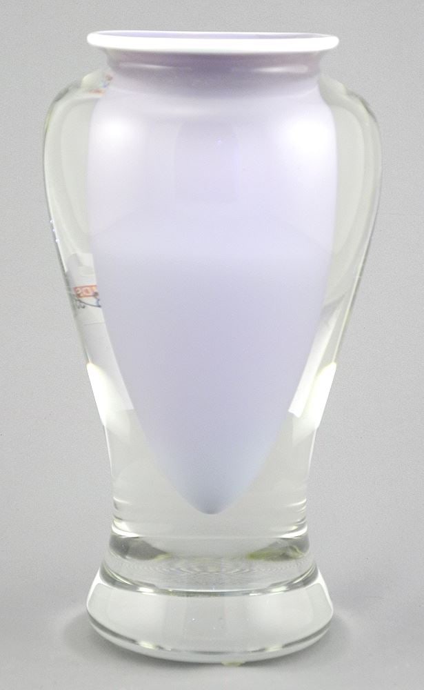 Toan Klein Cased Art Glass Vase signed Toan, 7 1/8"h. (1 of 3)