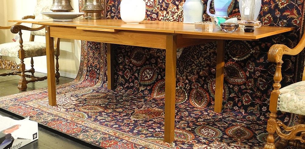 Gangso Denmark Teak Drawleaf Table, 55 1/4"L. (1 of 3)