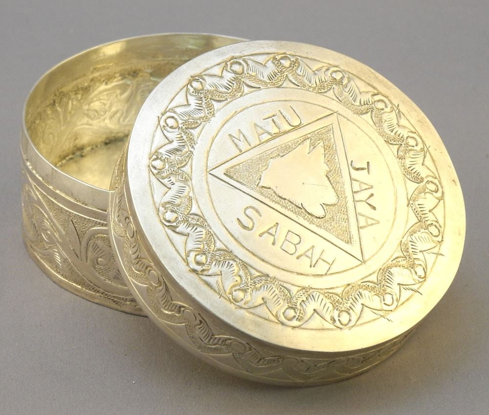 Silver Box, 3" Diameter, 78g.: Silver Box, 3" Diameter, 78g.