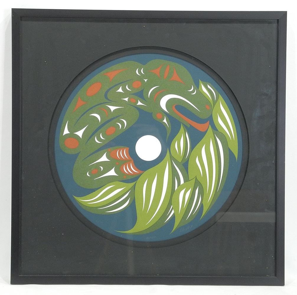 Serigraph signed Chris Paul, 14 1/2" Diameter, "The Healer" #6/150. (1 of 3)