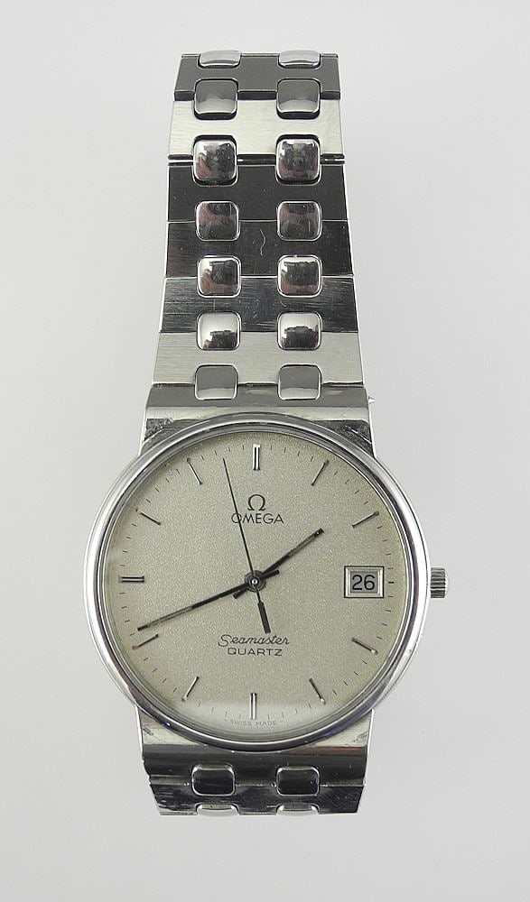 Omega Seamaster Quartz Timepiece with Tissot Strap. (1 of 5)