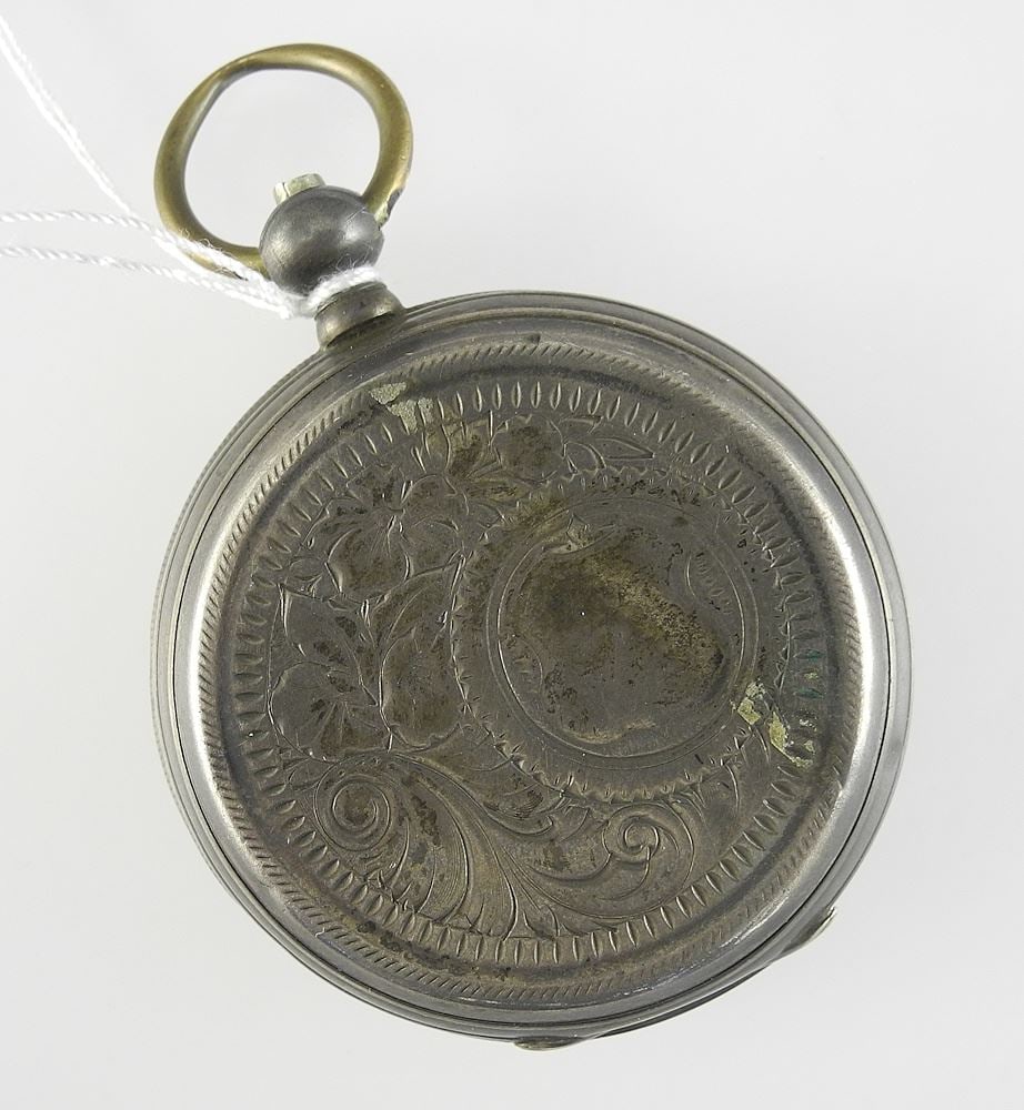 J. Siegrist & Co. 875 (marked 84/ 875) Silver Cased Pocket Watch (as found). (1 of 3)